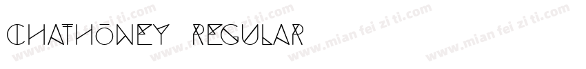 Chathoney Regular字体转换